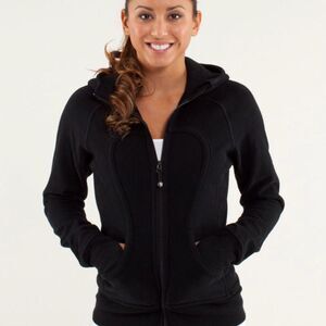 Lululemon Scuba Full Zip Hoodie in Black - Size 4
